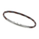 Armband LOOPS Paracord Edelstahlverschluss mattiert Multicolor