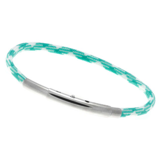 Armband LOOPS Paracord Edelstahlverschluss poliert Multicolor