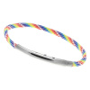 Armband LOOPS Paracord Edelstahlverschluss poliert...