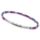 Armband LOOPS Paracord Edelstahlverschluss poliert Multicolor