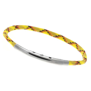 Armband LOOPS Paracord Edelstahlverschluss poliert Multicolor