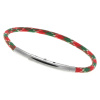 Armband LOOPS Paracord Edelstahlverschluss poliert...