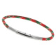 Armband LOOPS Paracord Edelstahlverschluss poliert Multicolor