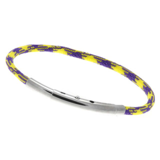 Armband LOOPS Paracord Edelstahlverschluss poliert Multicolor