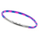 Armband LOOPS Paracord Edelstahlverschluss poliert Multicolor