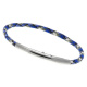Armband LOOPS Paracord Edelstahlverschluss poliert Multicolor