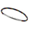 Armband LOOPS Paracord Edelstahlverschluss poliert...