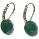 Ohrhänger Hook Silber plated . Crystal Pacific Opal . 8mm