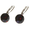 Ohrhänger Hook Silber plated . Crystal Garnet