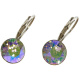 Ohrhänger Hook Silber plated . Crystal Paradise Shine . 8mm