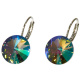 Ohrhänger Hook Silber plated . Crystal Paradise Shine . 12mm