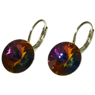 Ohrhänger Hook Silber plated . Crystal