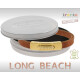 Armband . Lederarmband Long Beach Gold plated poliert Cognac  . M01702 U18