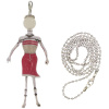Kette Shopping Sister Alice Multicolor Silber plated ....