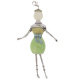 Kette Shopping Sister Gaia Multicolor Silber plated . M01716