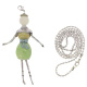 Kette Shopping Sister Gaia Multicolor Silber plated . M01716