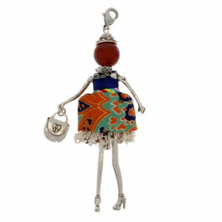 Kette Shopping Queen Olivia Silber plated Multicolor . M01718
