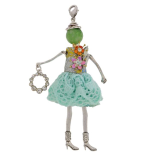 Kette Shopping Queen Lucia Silber plated Multicolor . M01721