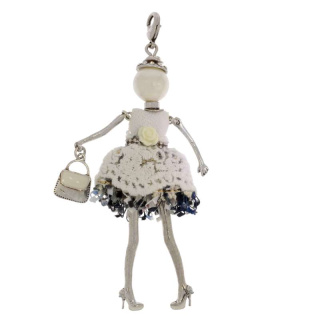 Kette Shopping Queen Cloe Silber plated Multicolor . M01724