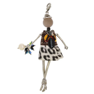 Kette Shopping Queen Pepita Silber plated Multicolor . M01725