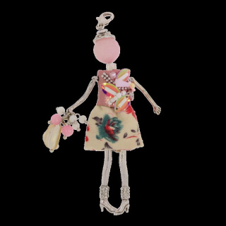 Kette Shopping Queen Xenia Silber plated Multicolor . M01731