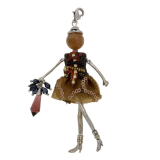 Kette Shopping Queen Holly Silber plated Multicolor . M01732