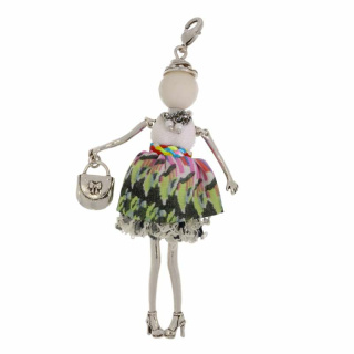 Kette Shopping Queen Jasmin Silber plated Multicolor . M01738