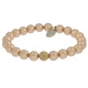 Armband Pave . Perle Roesgold . Pave Kugel Golden Shadow