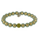 Armband Pave . Perle Iris Green . Pave Kugel Olivine