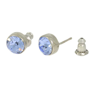 Ohrstecker Basics Silber plated . Swarovski® Crystal Lt....
