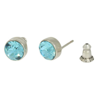 Ohrstecker Basics Silber plated . Swarovski® Crystal Lt....