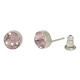 Ohrstecker Basics Silber plated . Crystal Lt. Amethyst . 6mm