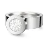 Ring Change Edelstahl . Perle Light Grey