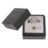 Ring Change Edelstahl . Perle Light Grey GR56