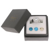 Ring Change Edelstahl . Crystal Indicolite GR54