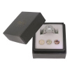 Ring Change Edelstahl . Crystal Ivory Cream GR54