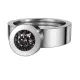 Ring Change Edelstahl . Crystal Ivory Cream GR58