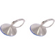 Ohrhänger Hook Silber plated . Crystal Royal Blue Delite . 14mm