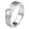 Cara • Luna Ring mit Mondstein - Ringbreite 6mm -...