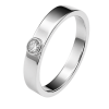 Cara • Luna Ring mit weißem Topas - Ringbreite...