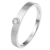 Cara • Luna Ring mit weißem Topas - Ringbreite...