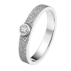 Cara • Luna Ring mit weißem Topas - Ringbreite...