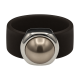 Ring Belt Kautschuk Silber plated . Perle Bronze