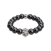 Feengleich Perlenring Black Pearl Traube 925er...