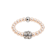 Feengleich Perlenring White Pearl Knoten 925er Sterlingsilber