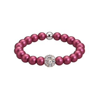 Feengleich Perlenring Mulberry Pavé-Kugel