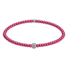 Feengleich Perlenarmband Mulberry Pave 925er Sterlingsilber