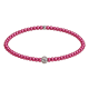 Feengleich Perlenarmband Mulberry Pave 925er Sterlingsilber