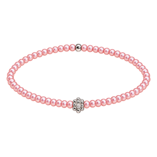 Feengleich Perlenarmband Rose Traube 925er Sterlingsilber