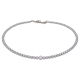 Feengleich Perlencollier Dove Gray mit Pave-Kugel